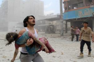 صفحات وشاشات الإعلام الغربي :أنقذوا حلب