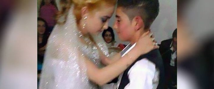 أصغر عروسين يعقدان قرانهما في السويداء السورية