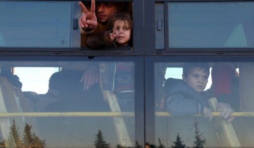 تركيا: عملية الاجلاء من حلب قد تشمل 100 الف مدني