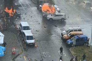 فيديو..لحظة وقوع الانفجار في إزمير بتركيا